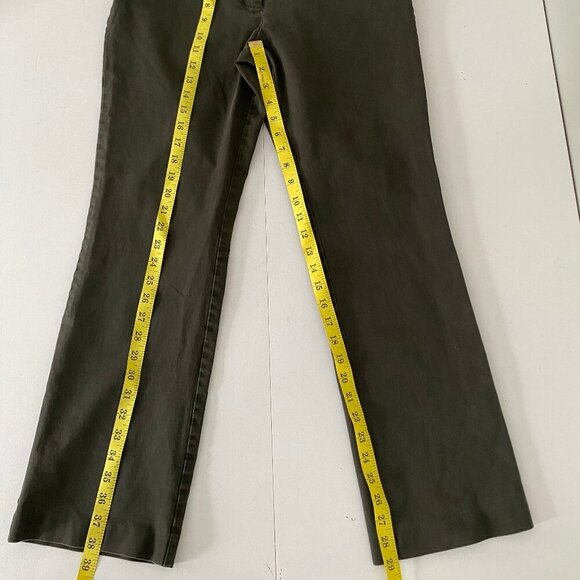 LL Bean Military Green Outdoor Hiking Favorite Fit Pants Women’s Size 12 M Tall - Picture 5 of 5